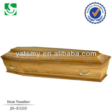 Doublure professionnel de style européen et métal poignée pour la vente de cercueil